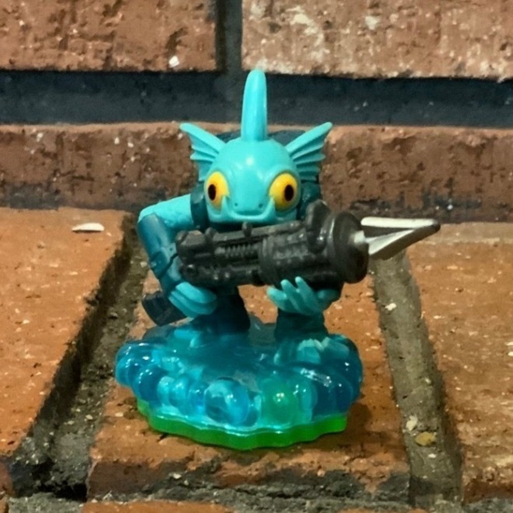 Skylanders Spyros Adventures Gill Grunt Figure Activision‎ 2011